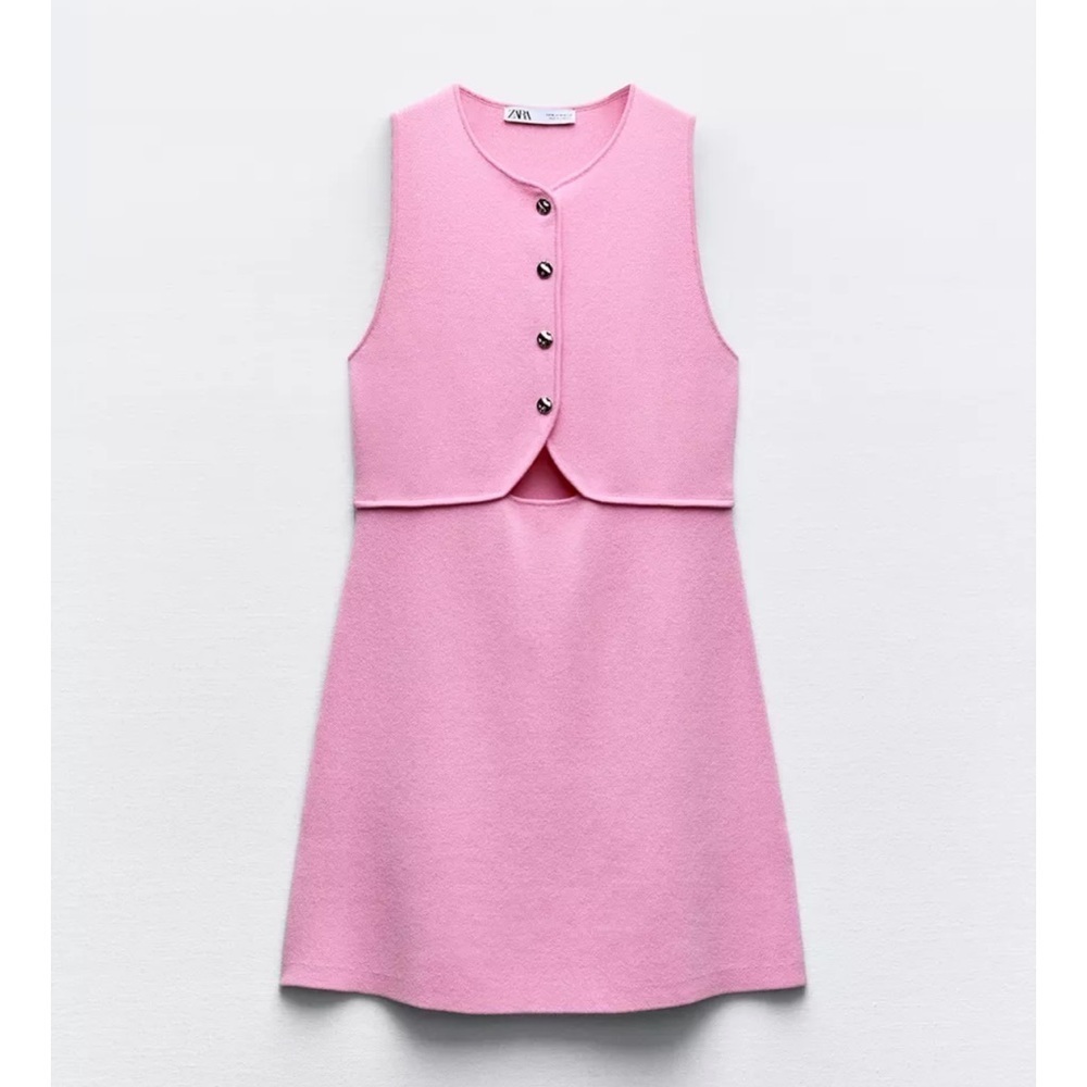 Zara Pink Mini Dress